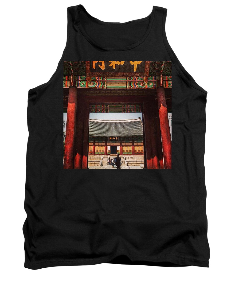 City Tank Top featuring the photograph Seoul, South Korea by Aleck Cartwright