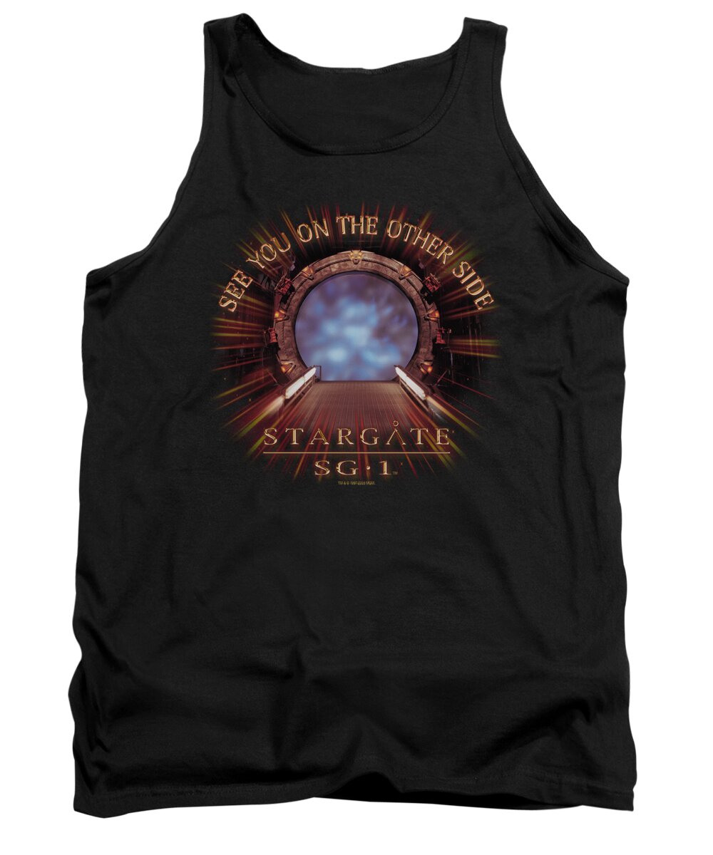  Tank Top featuring the digital art Sg1 - Other Side by Brand A