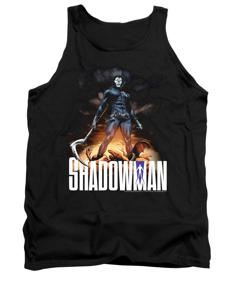  Tank Top featuring the digital art Shadowman - Shadow Victory by Brand A