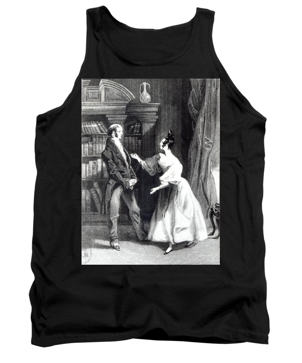 She then told him what Mr Darcy had voluntarily done for Lydia Tank Top by  William Greatbach - Bridgeman Prints