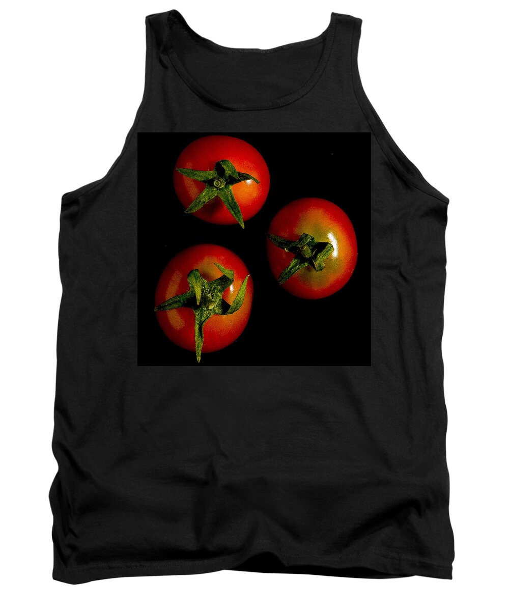 Tomatoes Tank Top featuring the photograph Simple Harvest by Stoney Stone