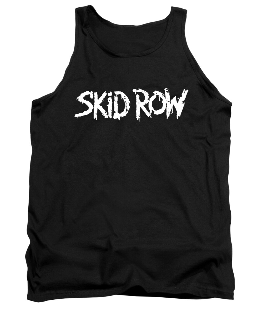  Tank Top featuring the digital art Skid Row - Logo by Brand A
