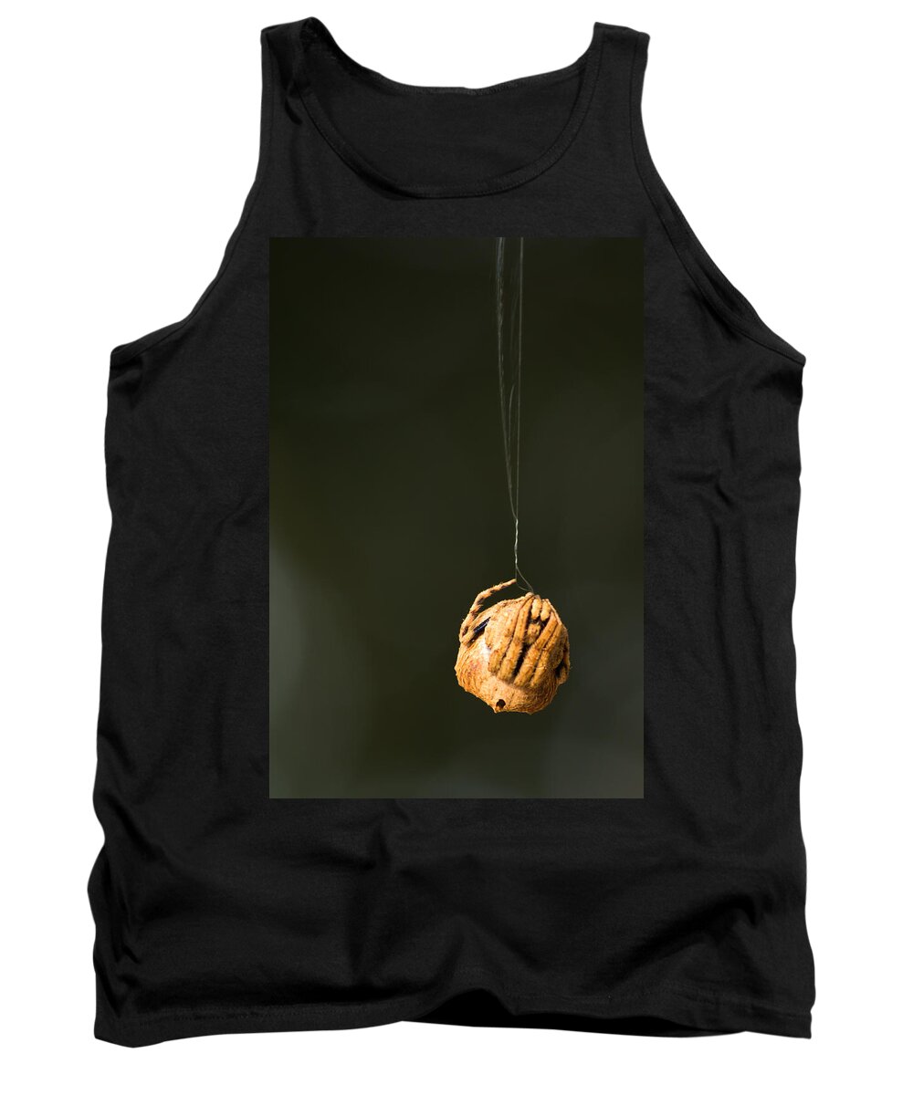 Spider Tank Top featuring the photograph Spin a web by SAURAVphoto Online Store