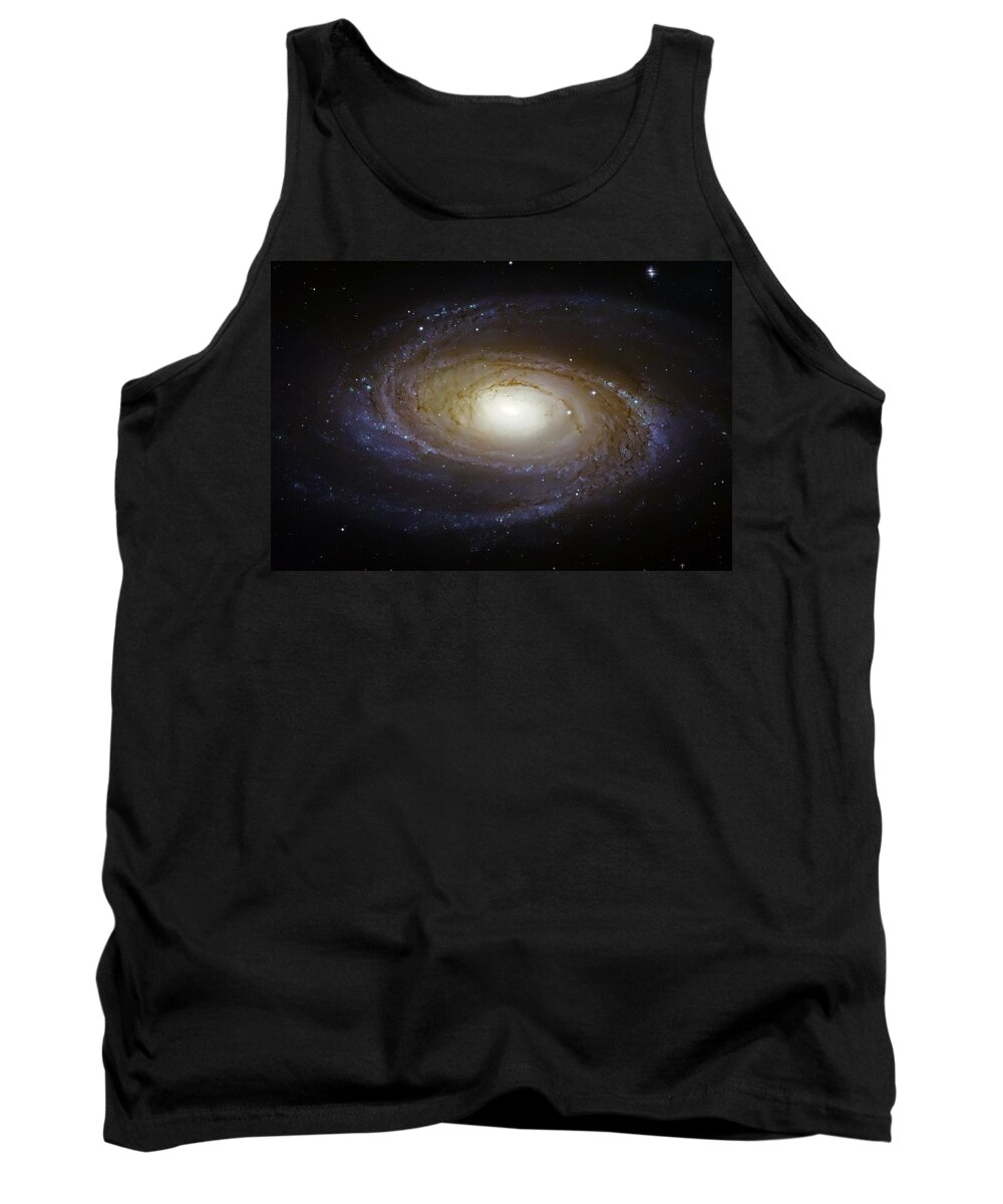 Universe Tank Top featuring the photograph Spiral Galaxy M81 by Jennifer Rondinelli Reilly - Fine Art Photography
