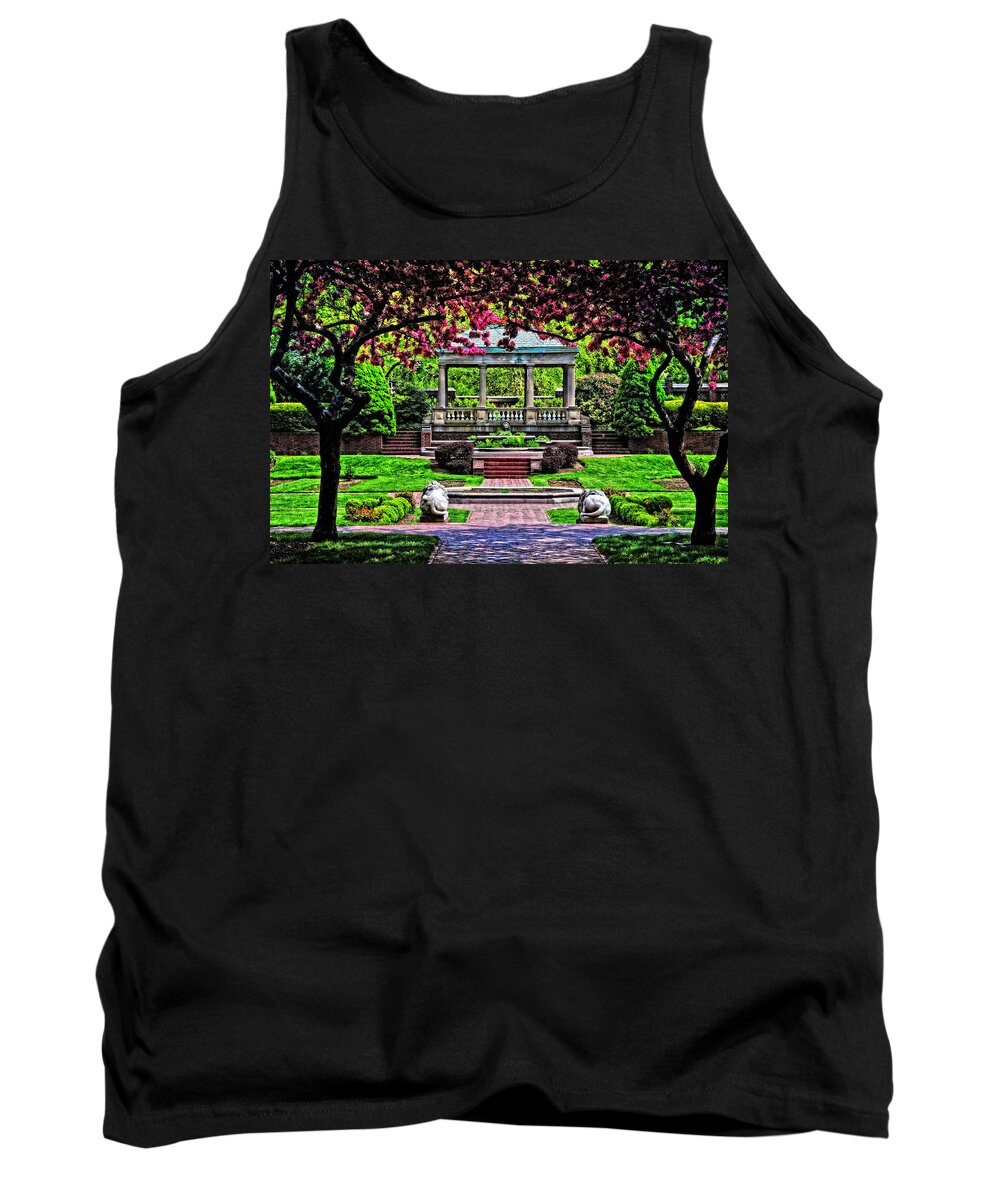 Spring Tank Top featuring the photograph Spring at Lynch Park by Mike Martin