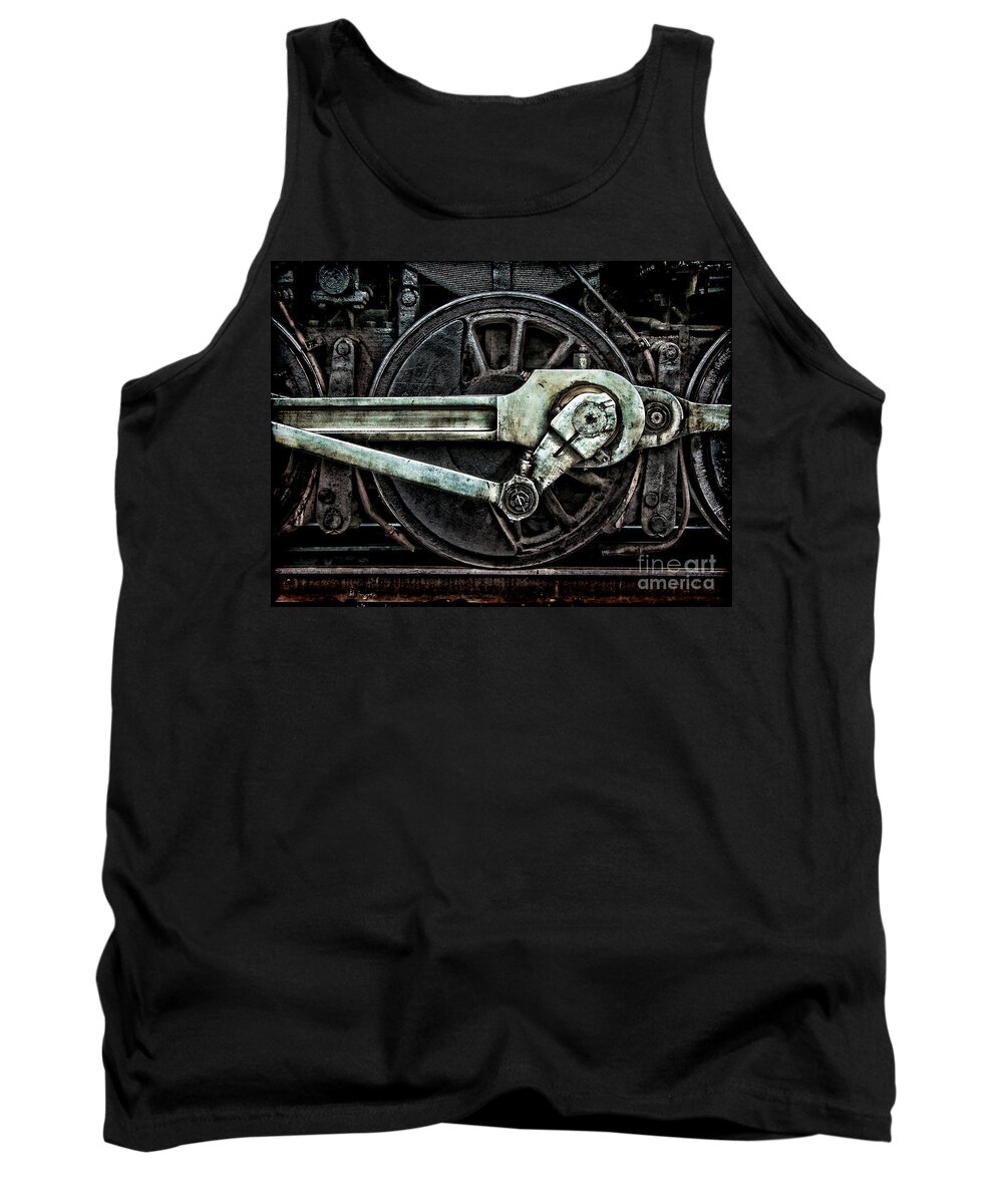 Locomotive Tank Top featuring the photograph Steam Power by Olivier Le Queinec