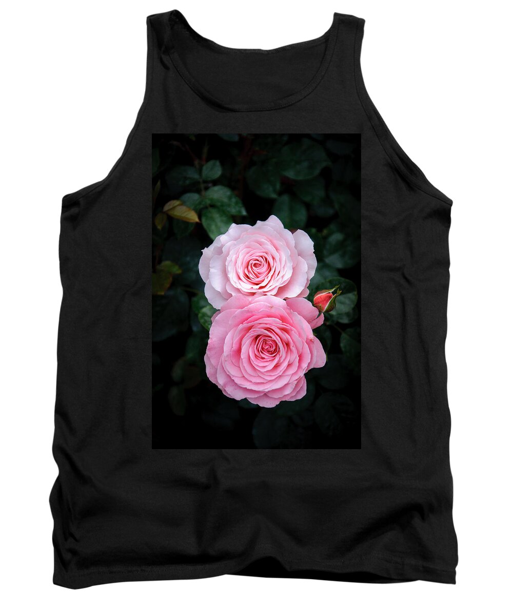 Rose Tank Top featuring the photograph Summer Love by Roxy Hurtubise