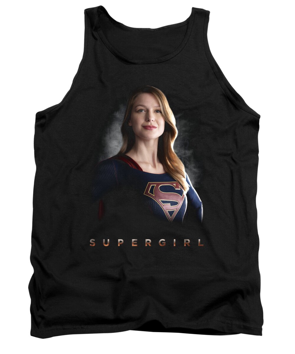  Tank Top featuring the digital art Supergirl - Stand Tall by Brand A