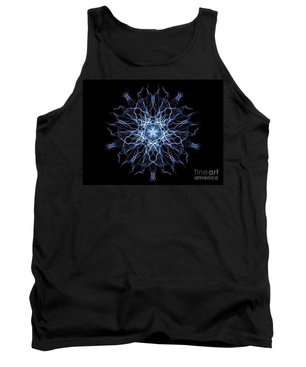 Art Tank Top featuring the digital art Synchronised swimmers by Vix Edwards