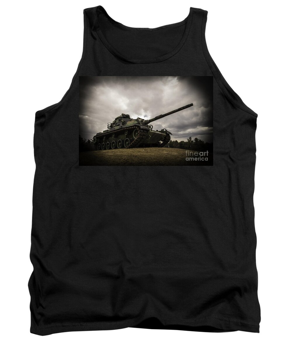Army Tank Top featuring the photograph Tank World War 2 by Glenn Gordon