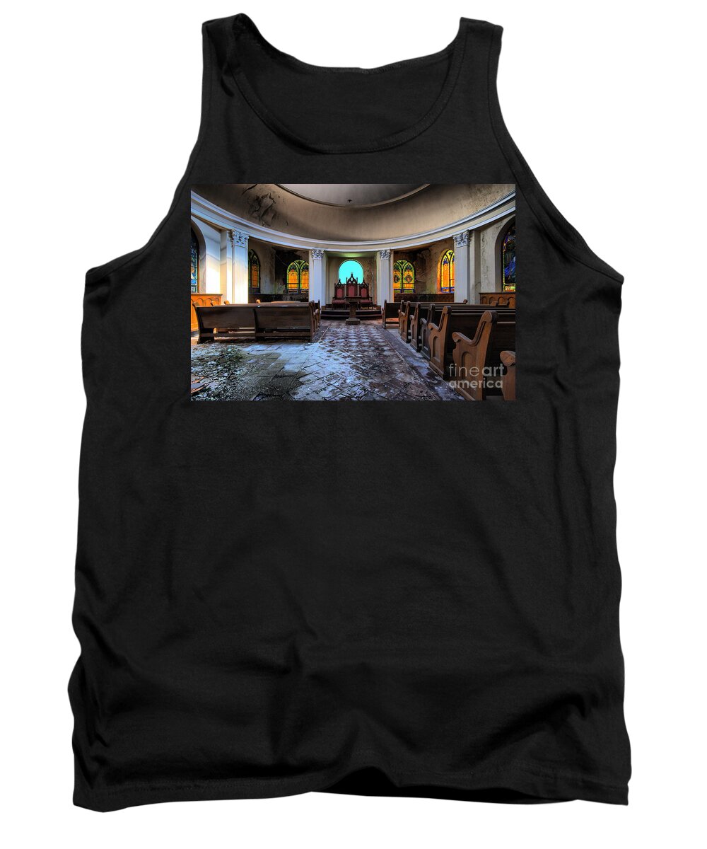 Hdr Tank Top featuring the photograph The Grand Geometrician of the Universe by Rick Kuperberg Sr