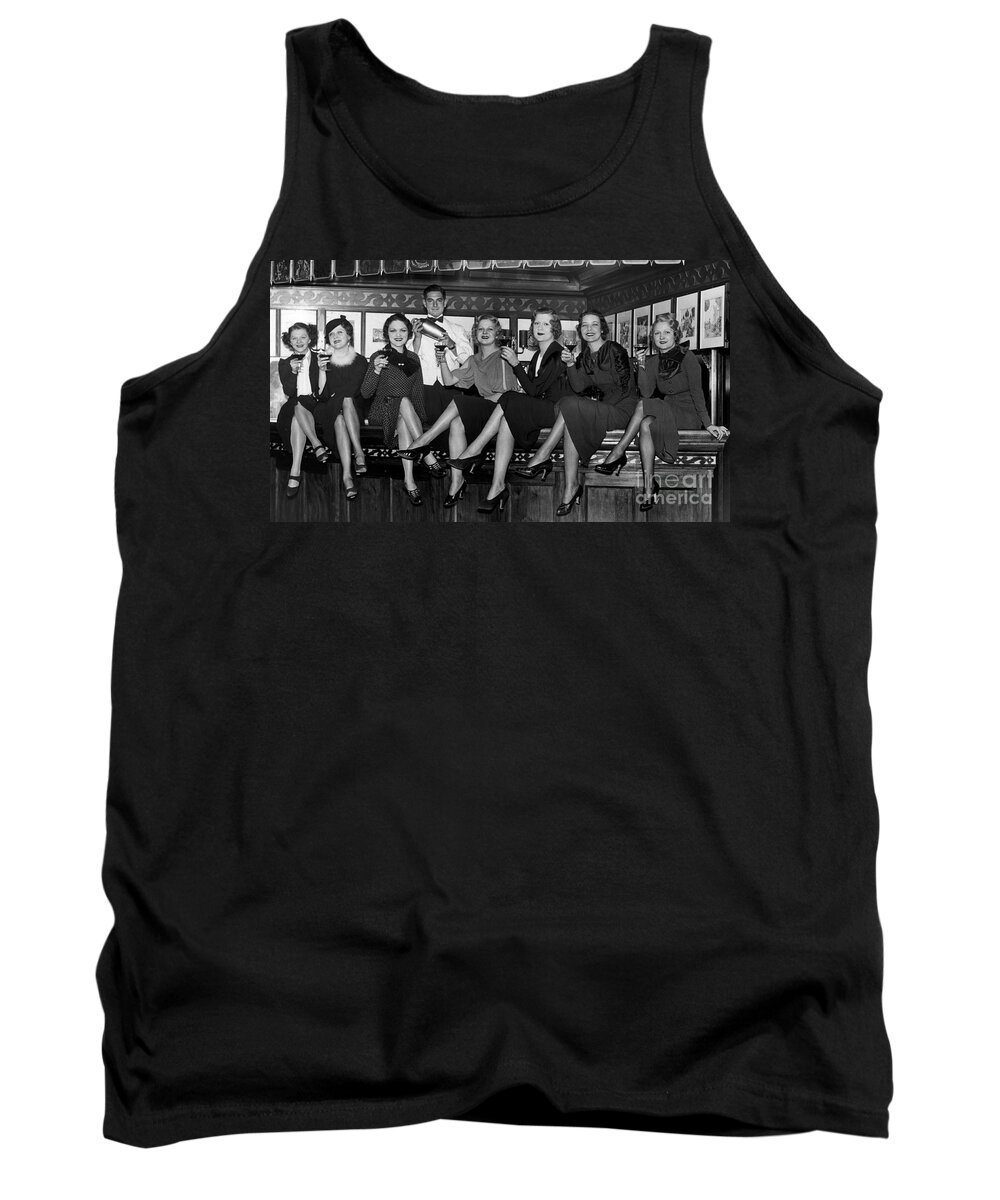 Stamp Out Prohibition Tank Top featuring the photograph The Lucky Bartender by Jon Neidert