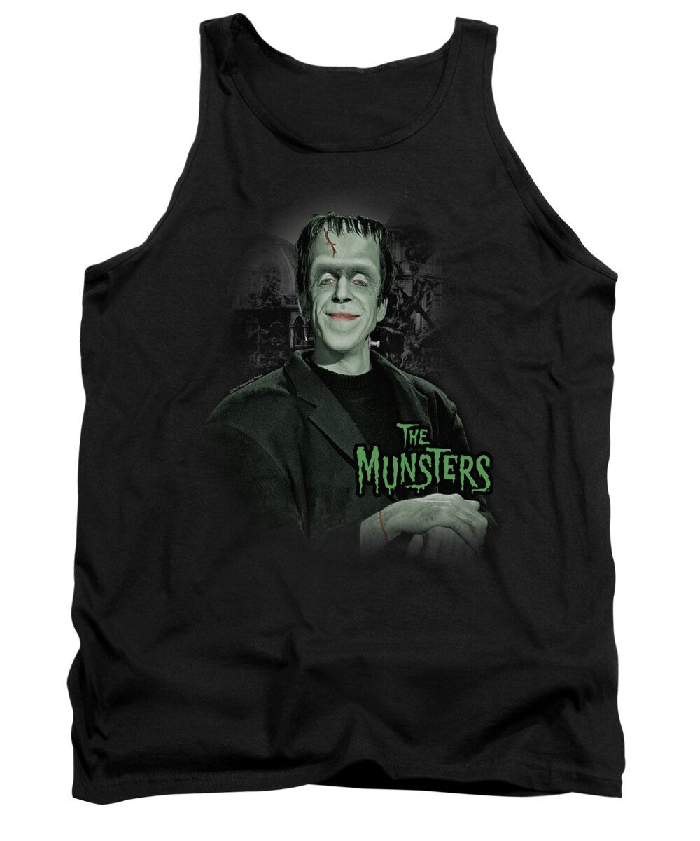 The Munsters Tank Top featuring the digital art The Munsters - Man Of The House by Brand A