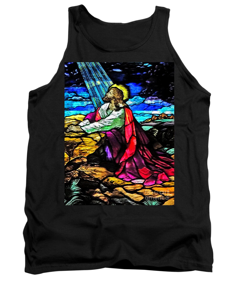 Easter Cards Tank Top featuring the photograph The Night Before The Cross by Lydia Holly