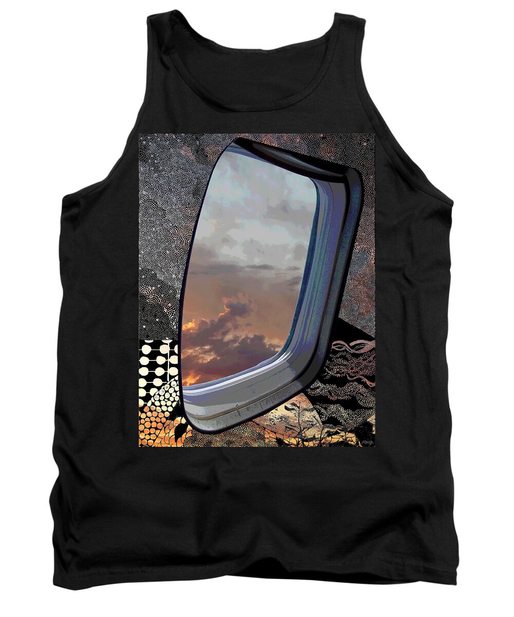 Surrealism Tank Top featuring the digital art The Other Side Of Natural by Glenn McCarthy Art and Photography