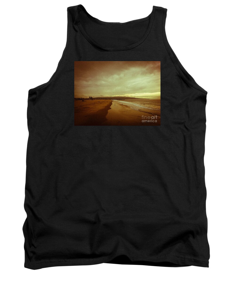 Landscape Tank Top featuring the photograph The Winter Pacific by Fei A