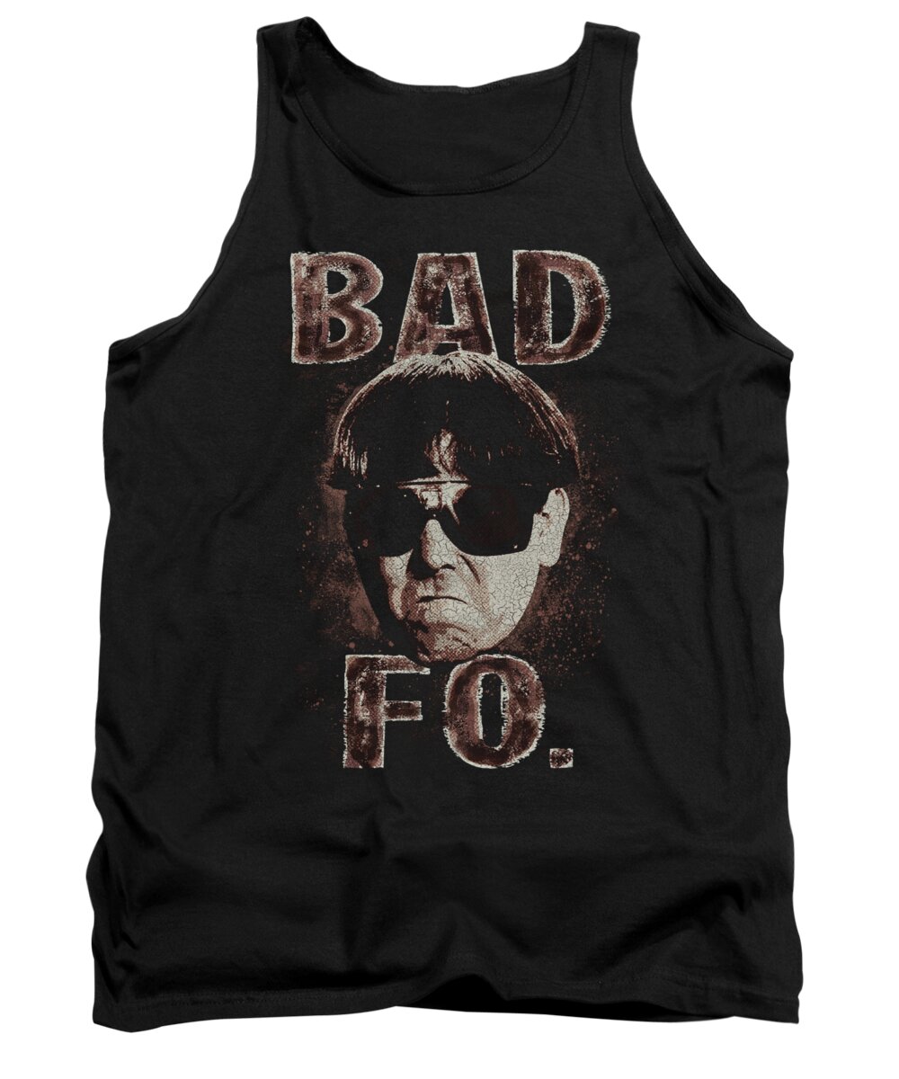 The Three Stooges Tank Top featuring the digital art Three Stooges - Bad Moe Fo by Brand A