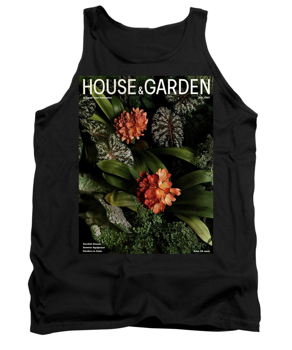 Photograph Tank Top featuring the photograph Tropical Plants by Anton Bruehl