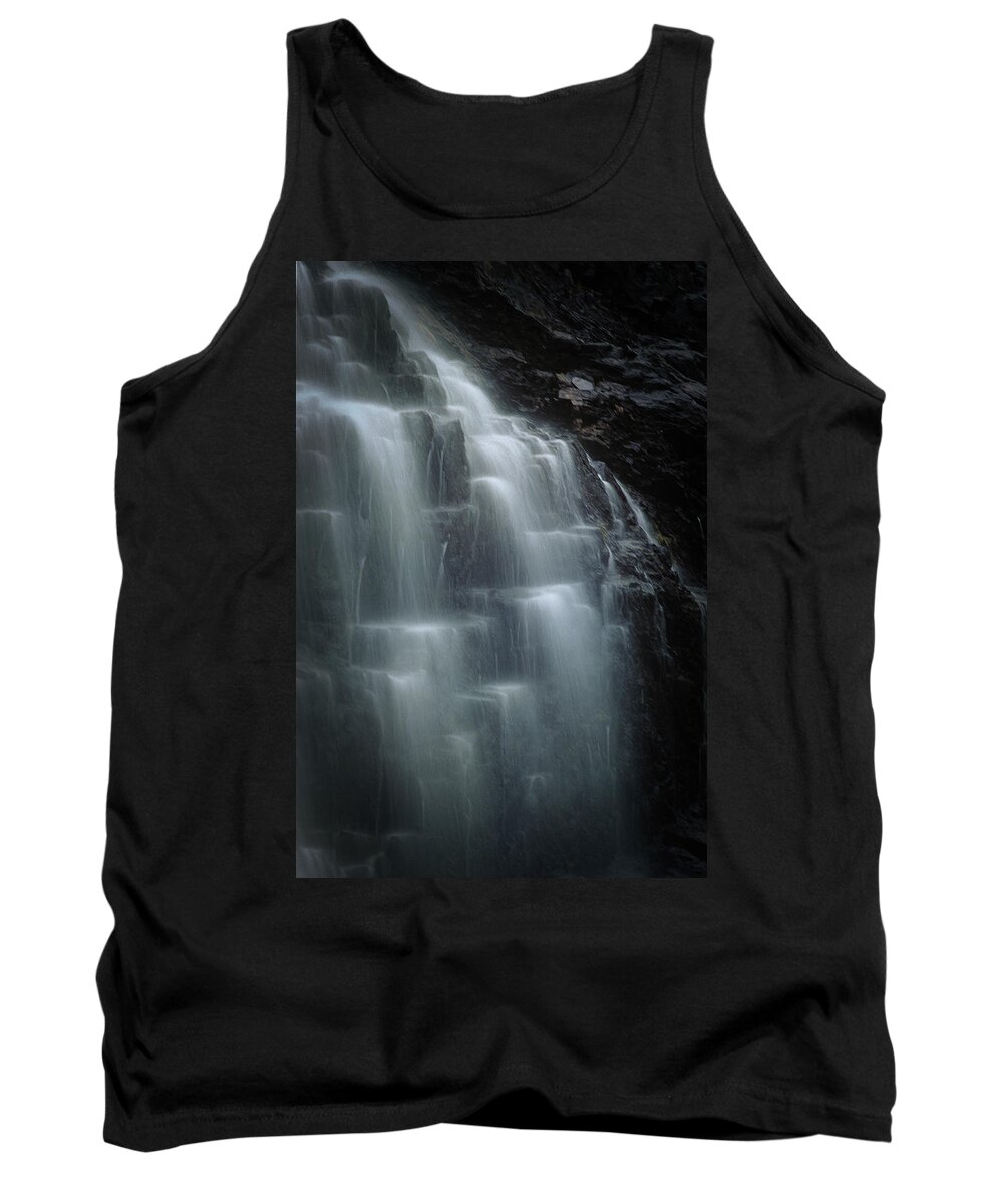 Waterfall Tank Top featuring the photograph Tropical Waterfall by Richard Cheski