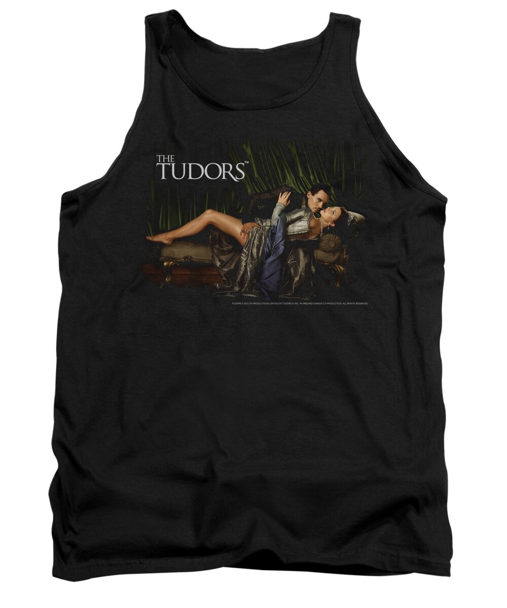 The Tudors Tank Top featuring the digital art Tudors - The King And His Queen by Brand A