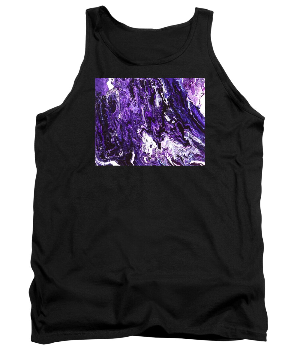 Fusionart Tank Top featuring the painting Twilight by Ralph White