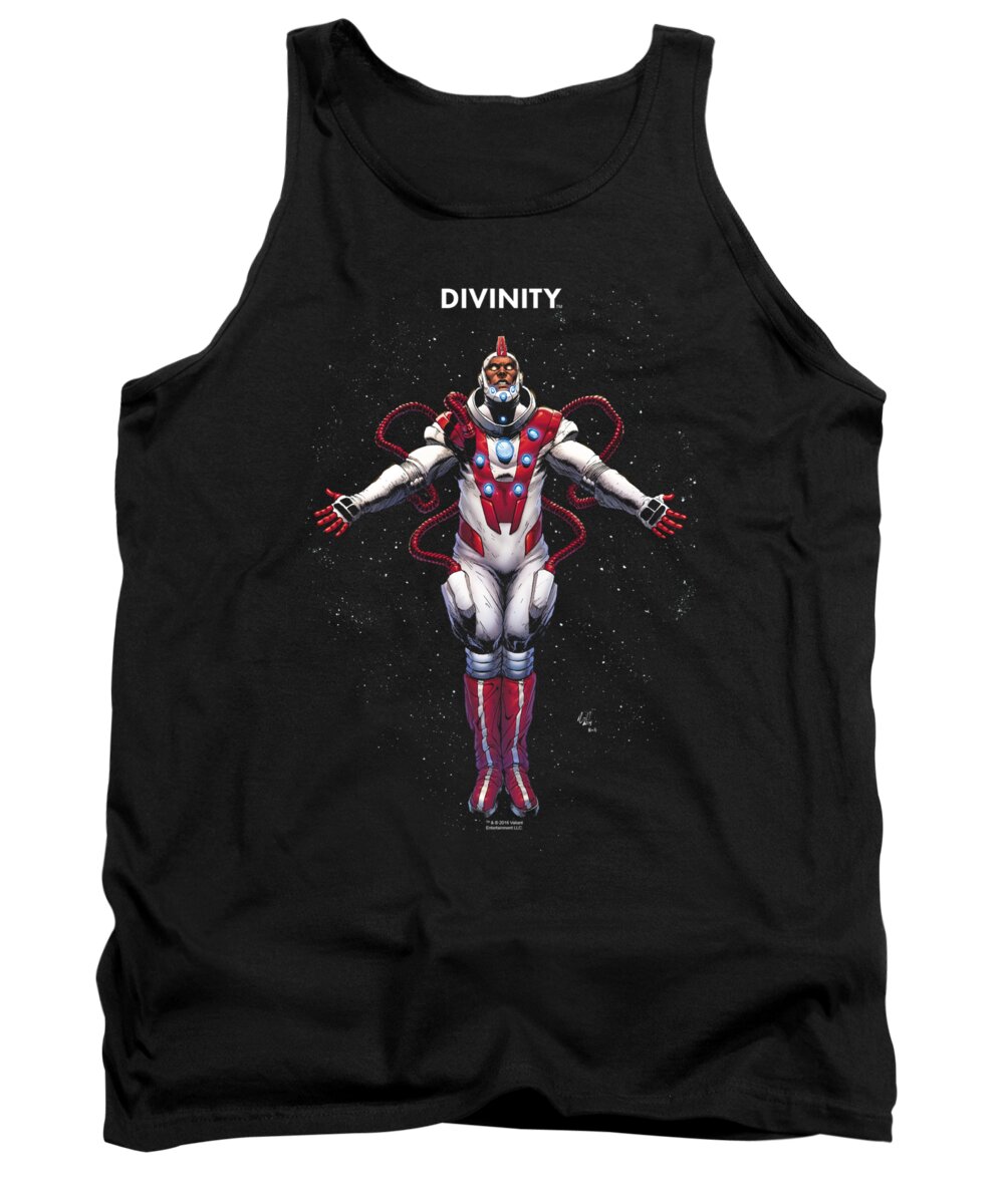  Tank Top featuring the digital art Valiant - Divinity Space by Brand A