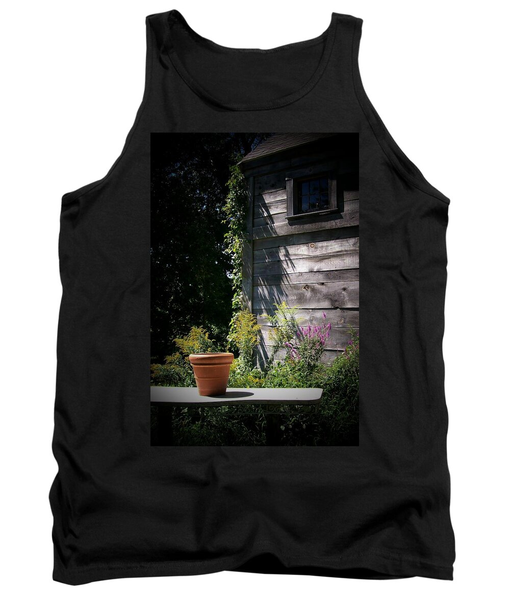 Photography Tank Top featuring the digital art Villagio by Barbara S Nickerson