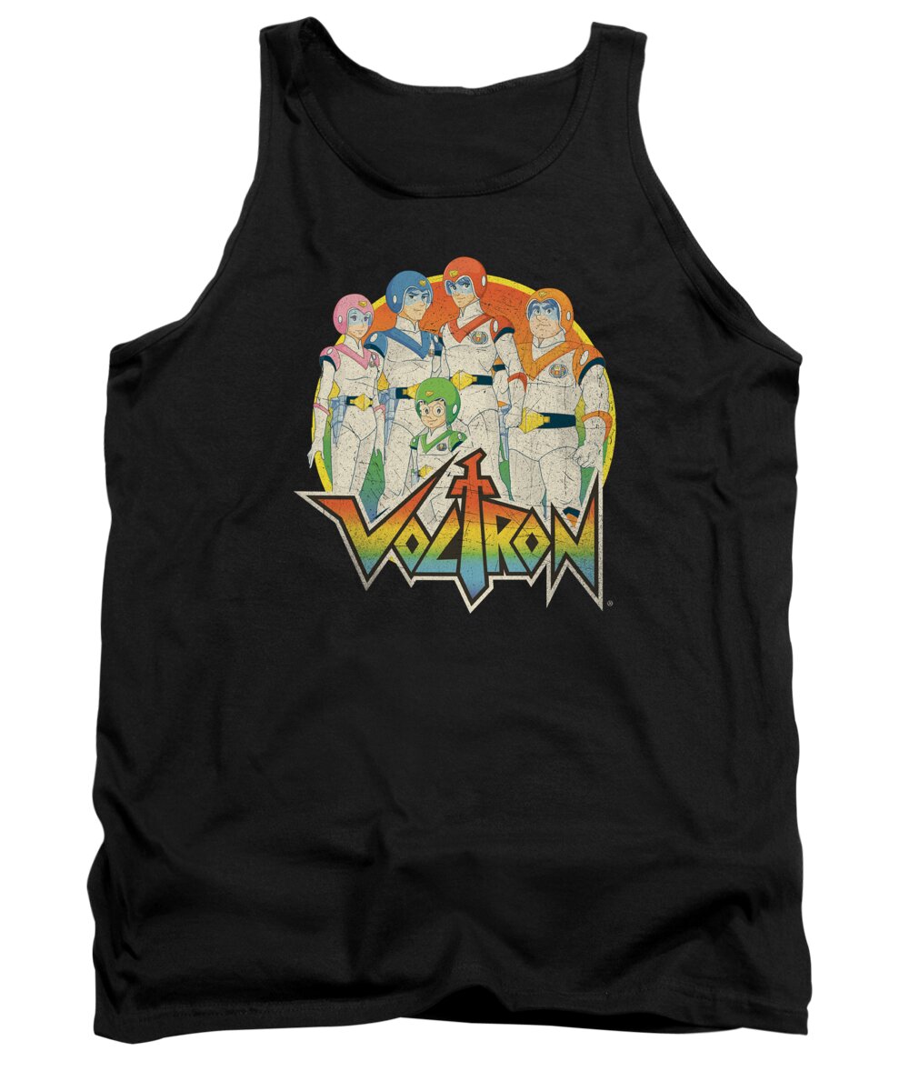  Tank Top featuring the digital art Voltron - Group by Brand A