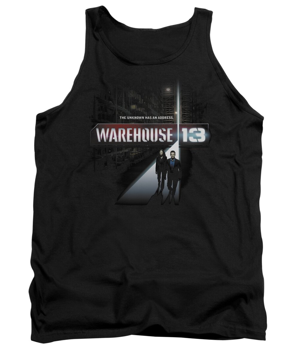 Warehouse 13 Tank Top featuring the digital art Warehouse 13 - The Unknown by Brand A