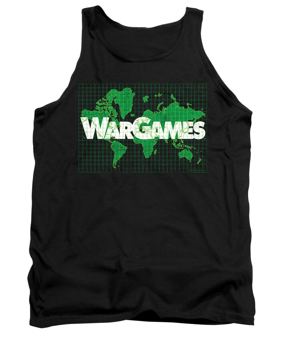  Tank Top featuring the digital art Wargames - Game Board by Brand A