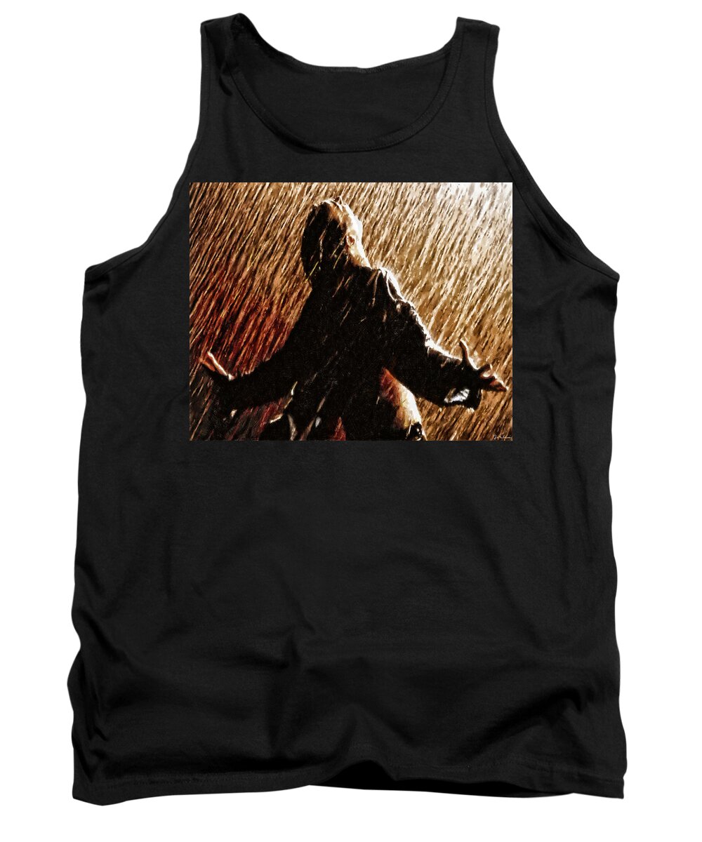 Www.themidnightstreets.net Tank Top featuring the painting When That Moment Arrives by Joe Misrasi