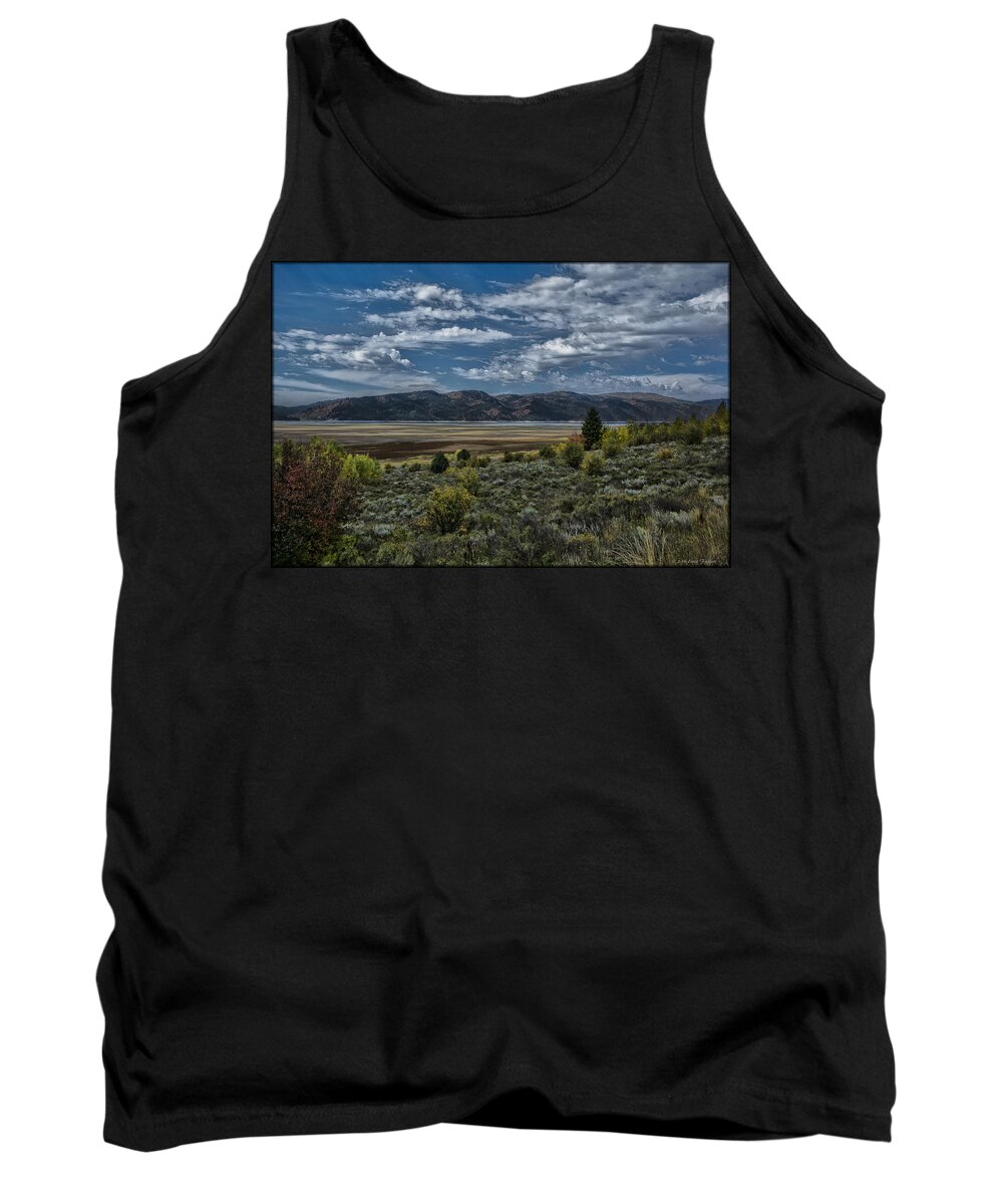 Valley Tank Top featuring the photograph Wyoming Valley by Erika Fawcett