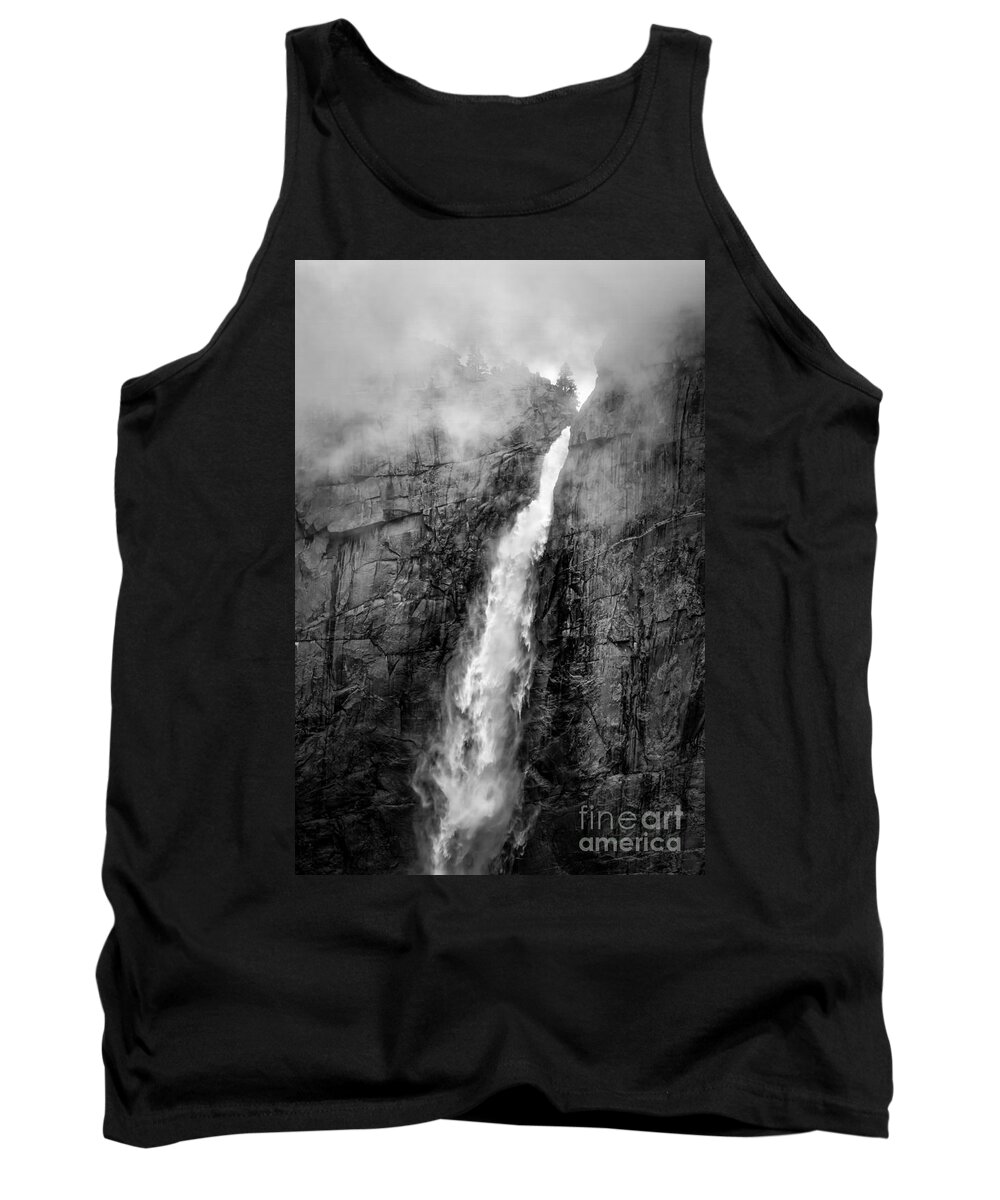 Yosemite Tank Top featuring the photograph Yosemite Fall by Anthony Michael Bonafede