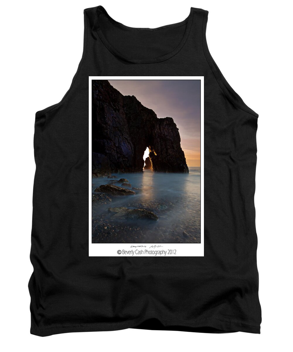 Seascape Tank Top featuring the photograph Gateway to the Sun by B Cash