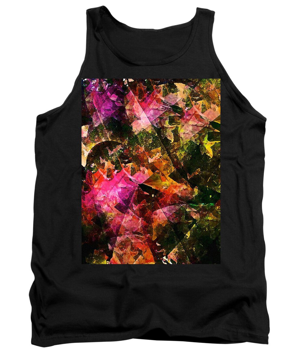 Abstract Tank Top featuring the photograph Abstract 270 by Pamela Cooper