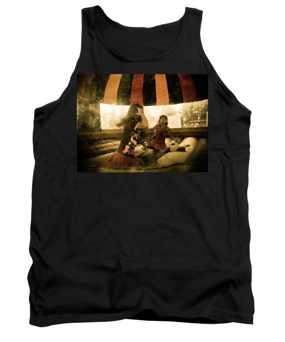 Child Tank Top featuring the photograph Bounce by Jessica Brawley