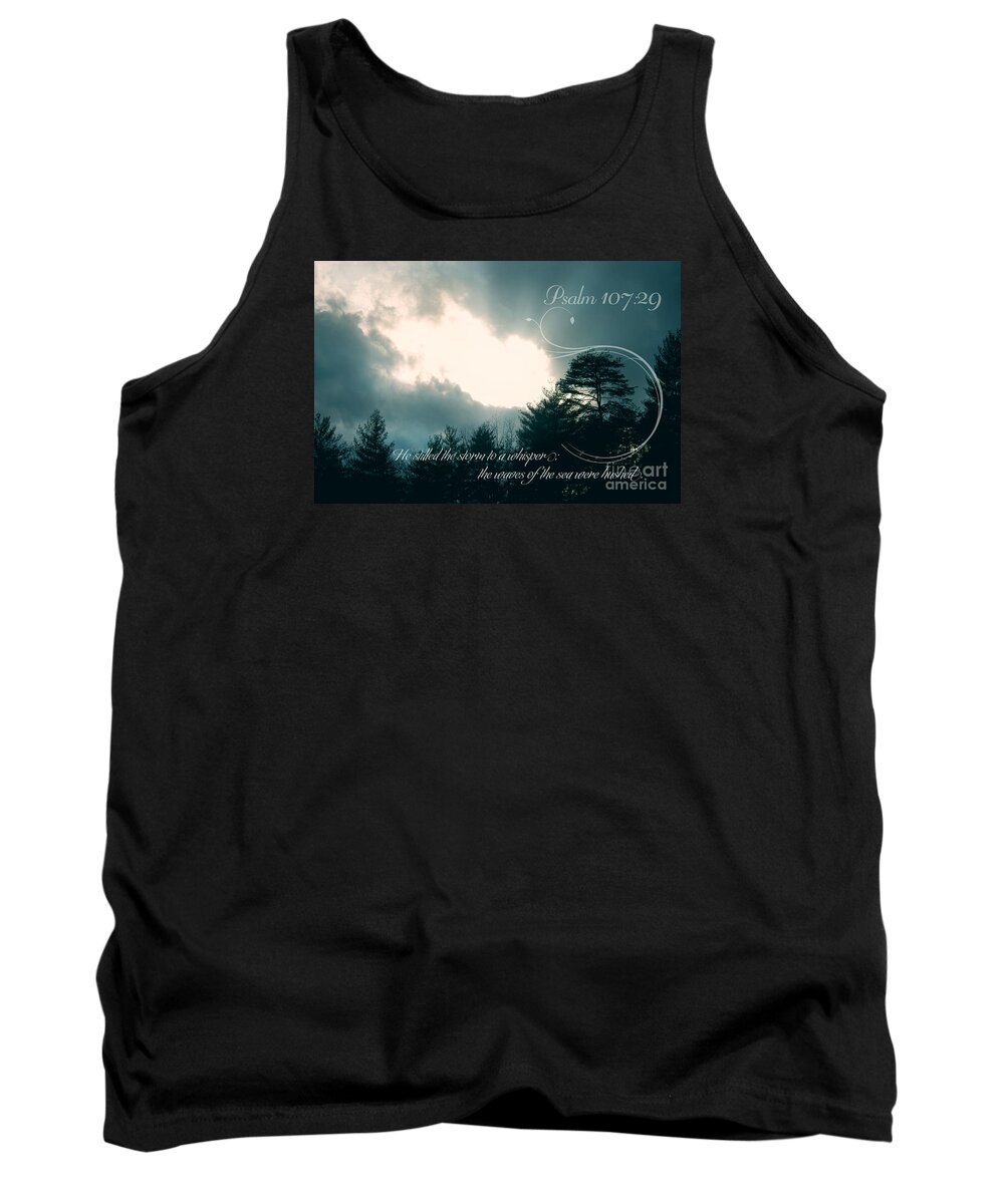 Storm Tank Top featuring the photograph Calm the Storm by Lena Auxier