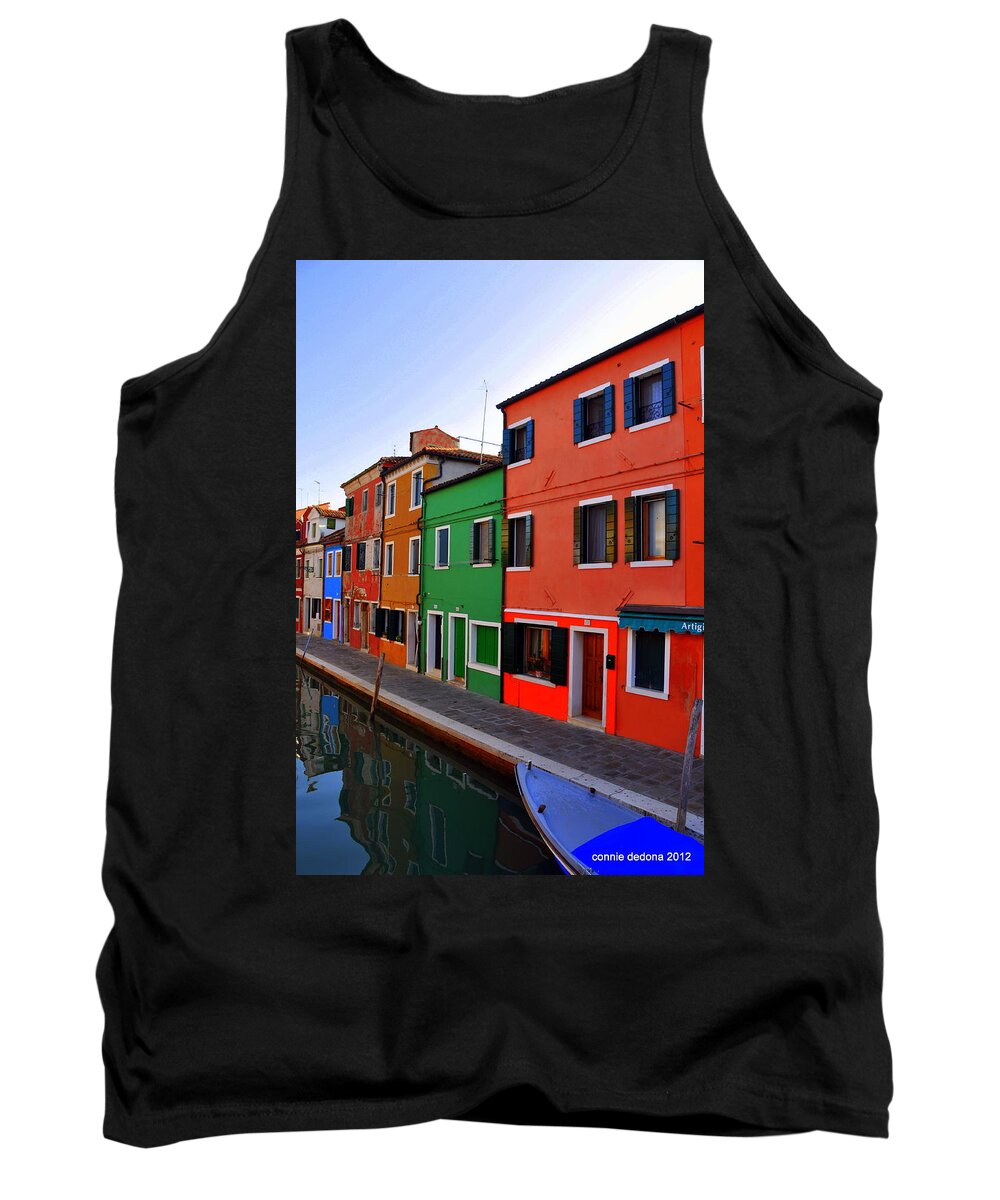 Canal Tank Top featuring the photograph Canal Street by Cornelia DeDona