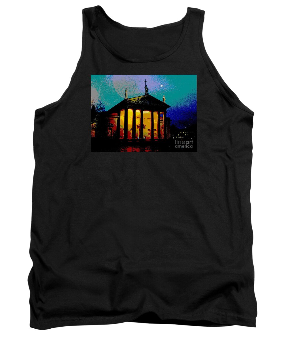 City Tank Top featuring the photograph Cathedral by Arturas Slapsys