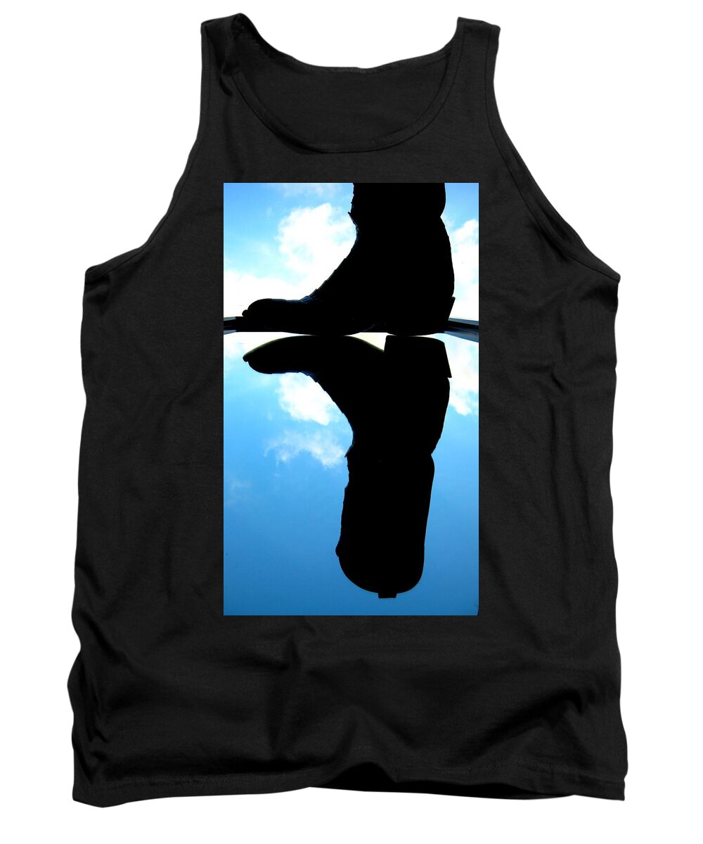 Cowboys Tank Top featuring the photograph Das Boot by Robert Margetts