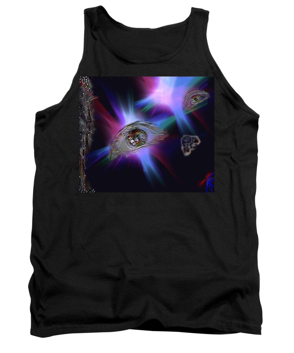 Astral Travel Tank Top featuring the photograph Disembodied by Marie Jamieson