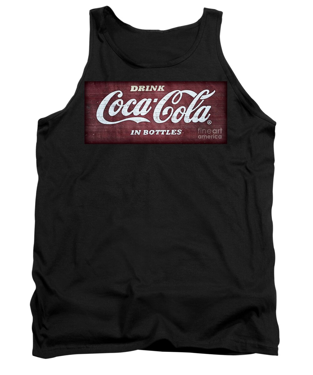 Coca Cola Tank Top featuring the photograph Drink Coca Cola In Bottles by Anne Kitzman