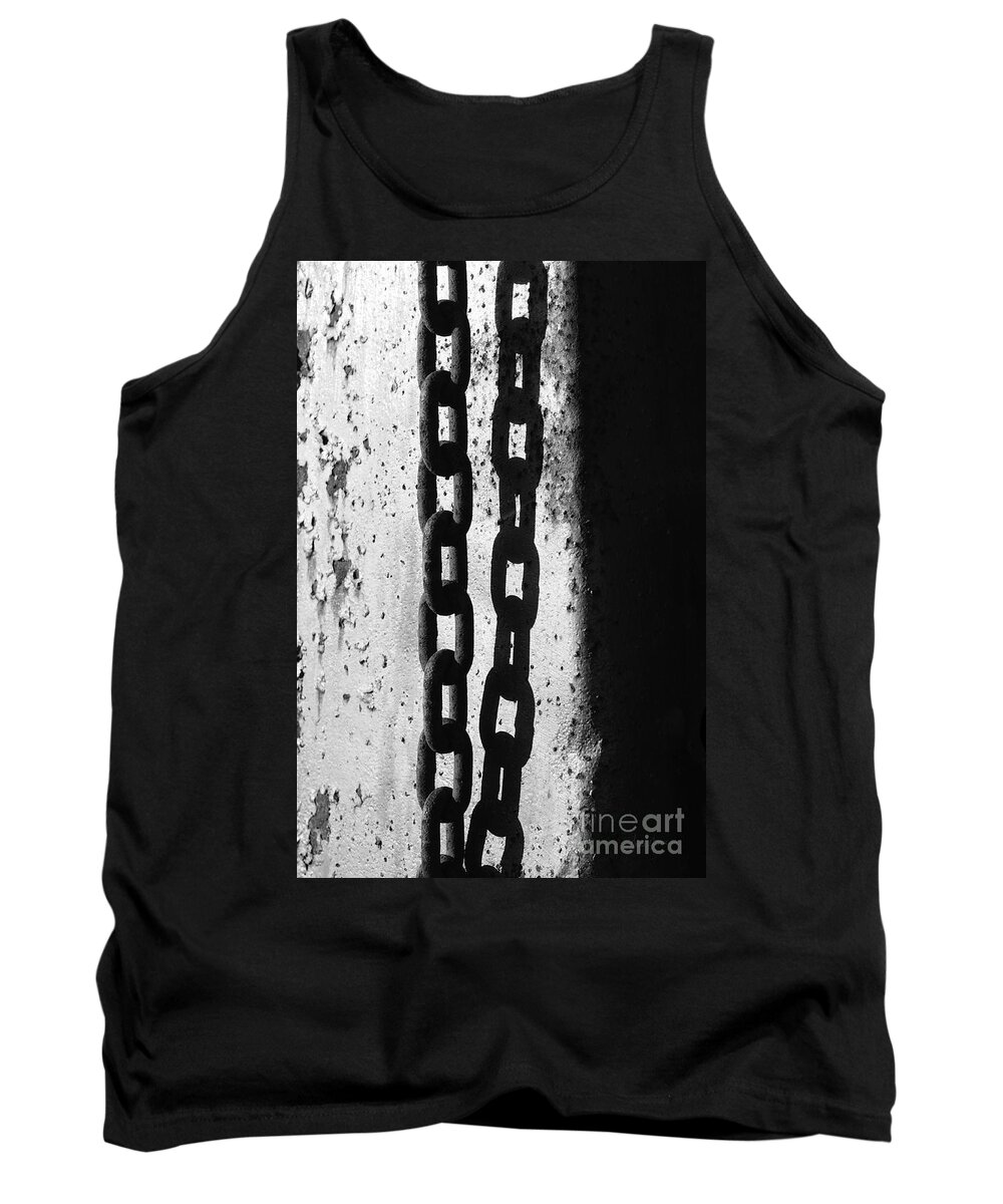 Chain Tank Top featuring the photograph Etch by Luke Moore