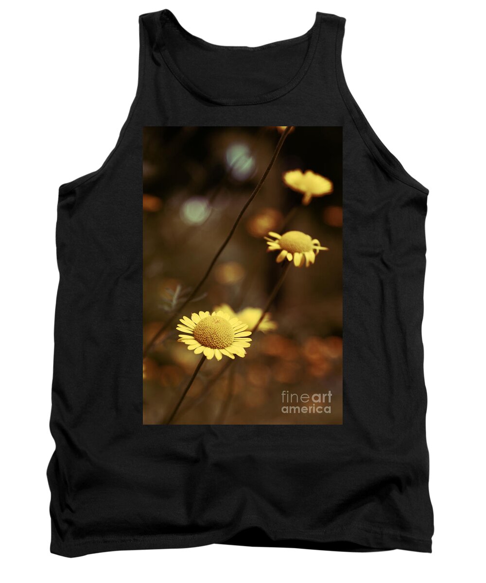 Daisies Tank Top featuring the photograph Momentum 03a by Variance Collections
