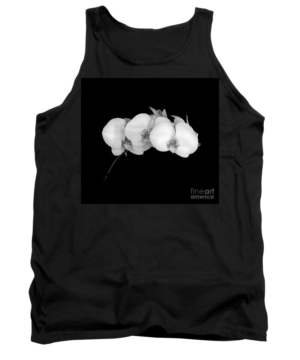 Flower Tank Top featuring the photograph Orchid 002 by Larry Carr