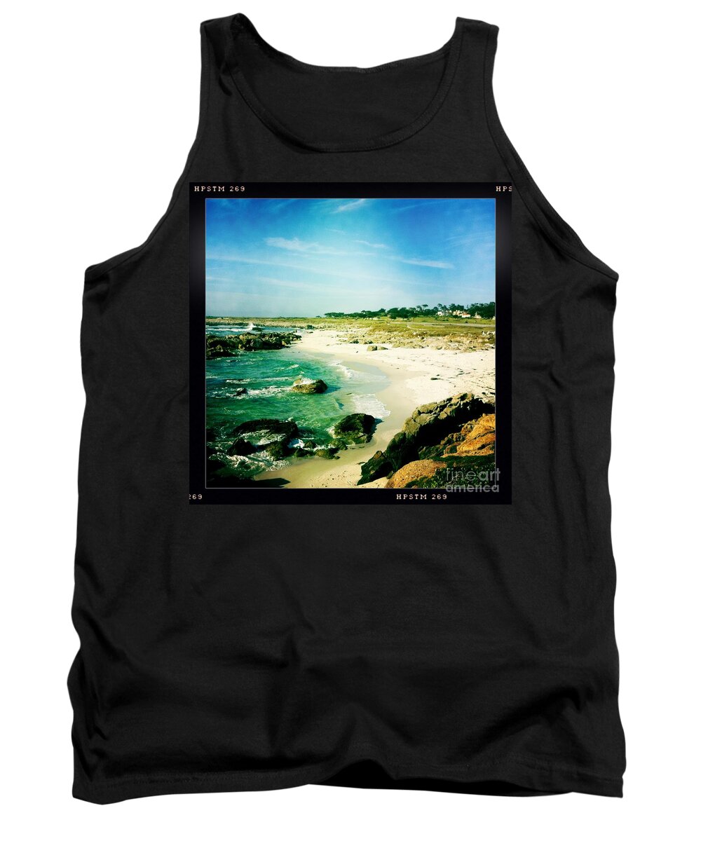 Pebble Beach Tank Top featuring the photograph Pebble beach by Nina Prommer