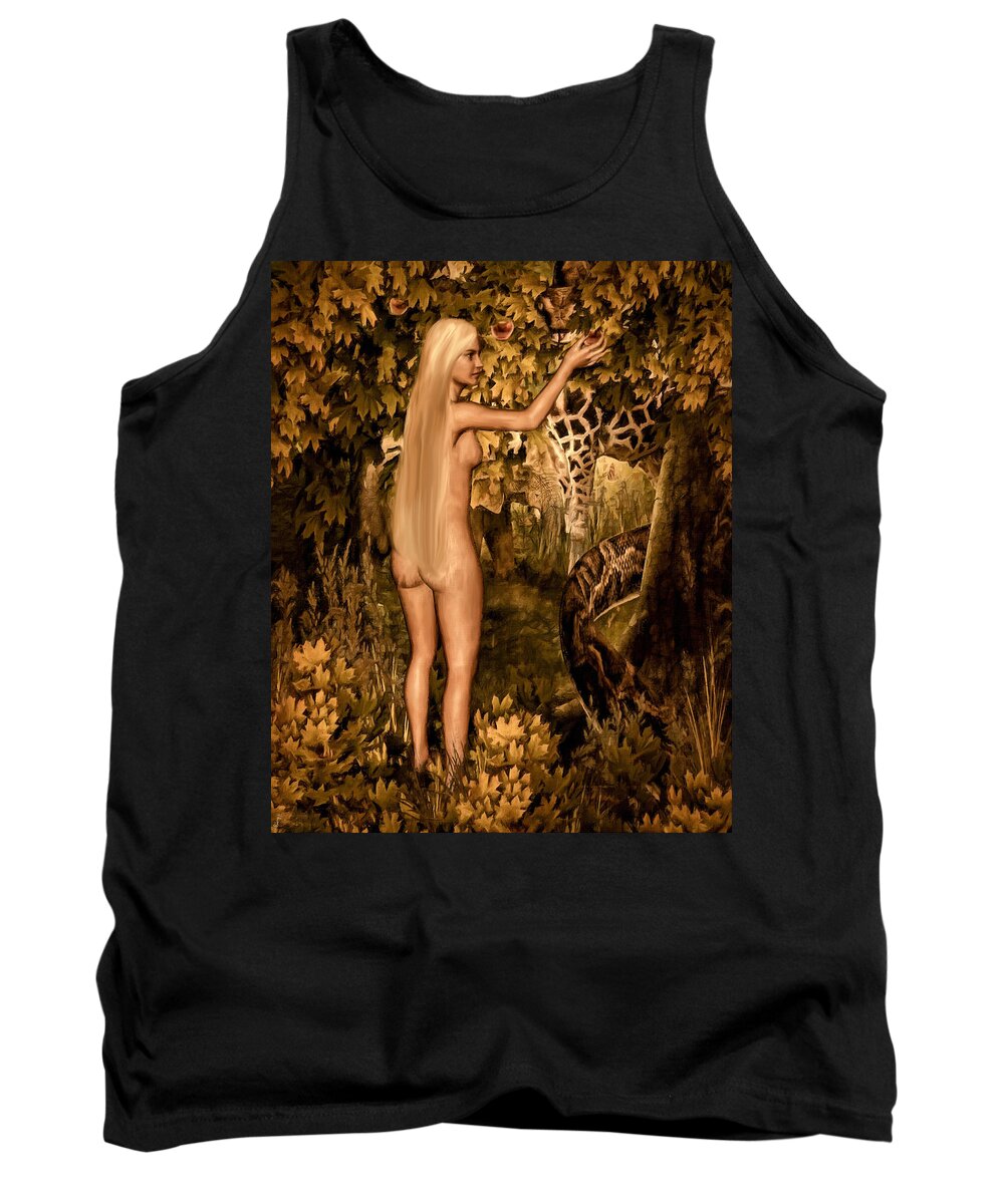 Eve Tank Top featuring the photograph Persuaded by Lourry Legarde