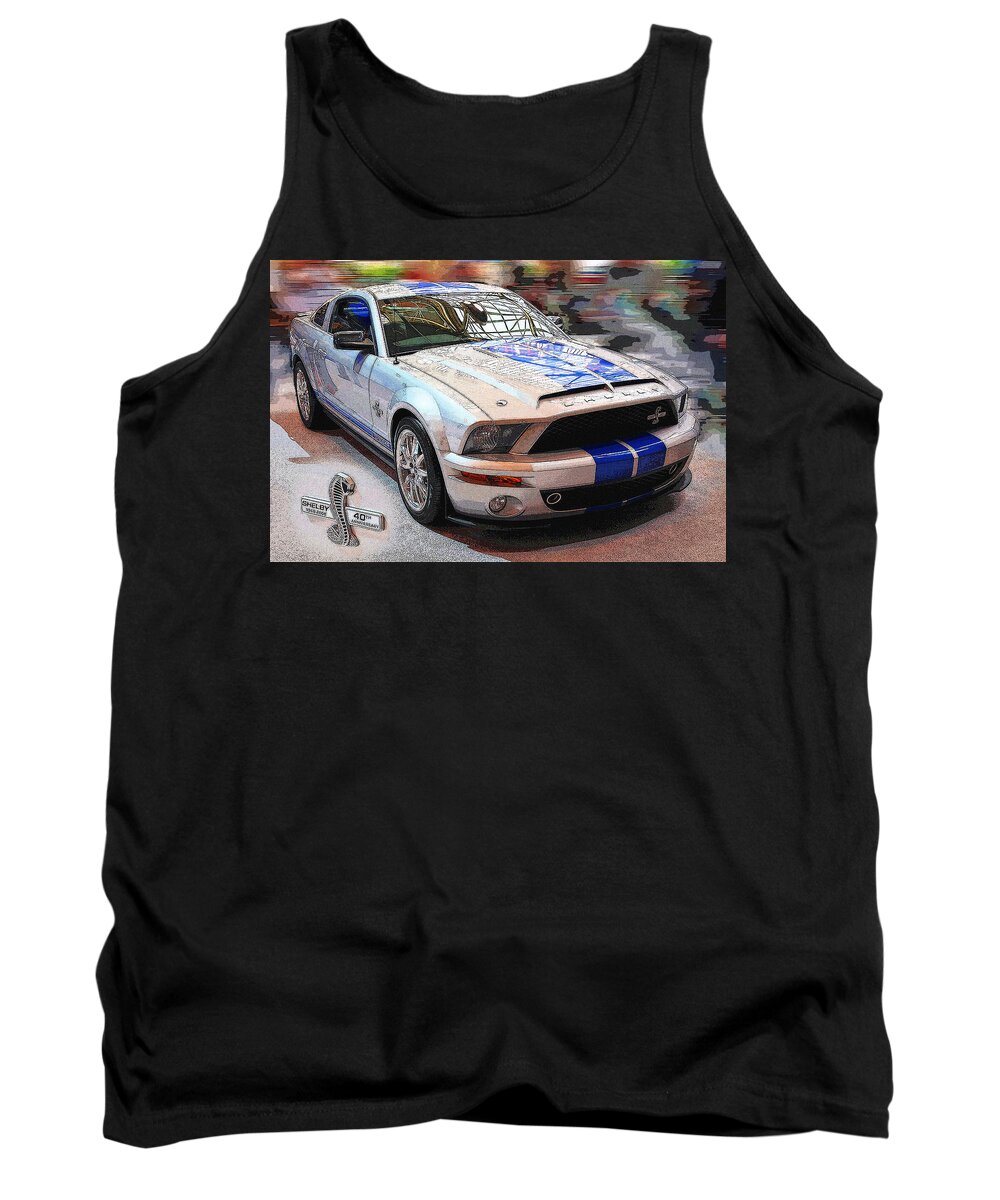 Shelby Tank Top featuring the photograph Shelby by Dragan Kudjerski