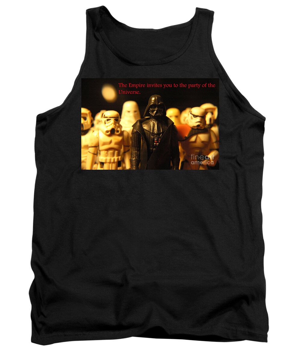 Star Wars Tank Top featuring the photograph Star Wars Gang 5 by Micah May
