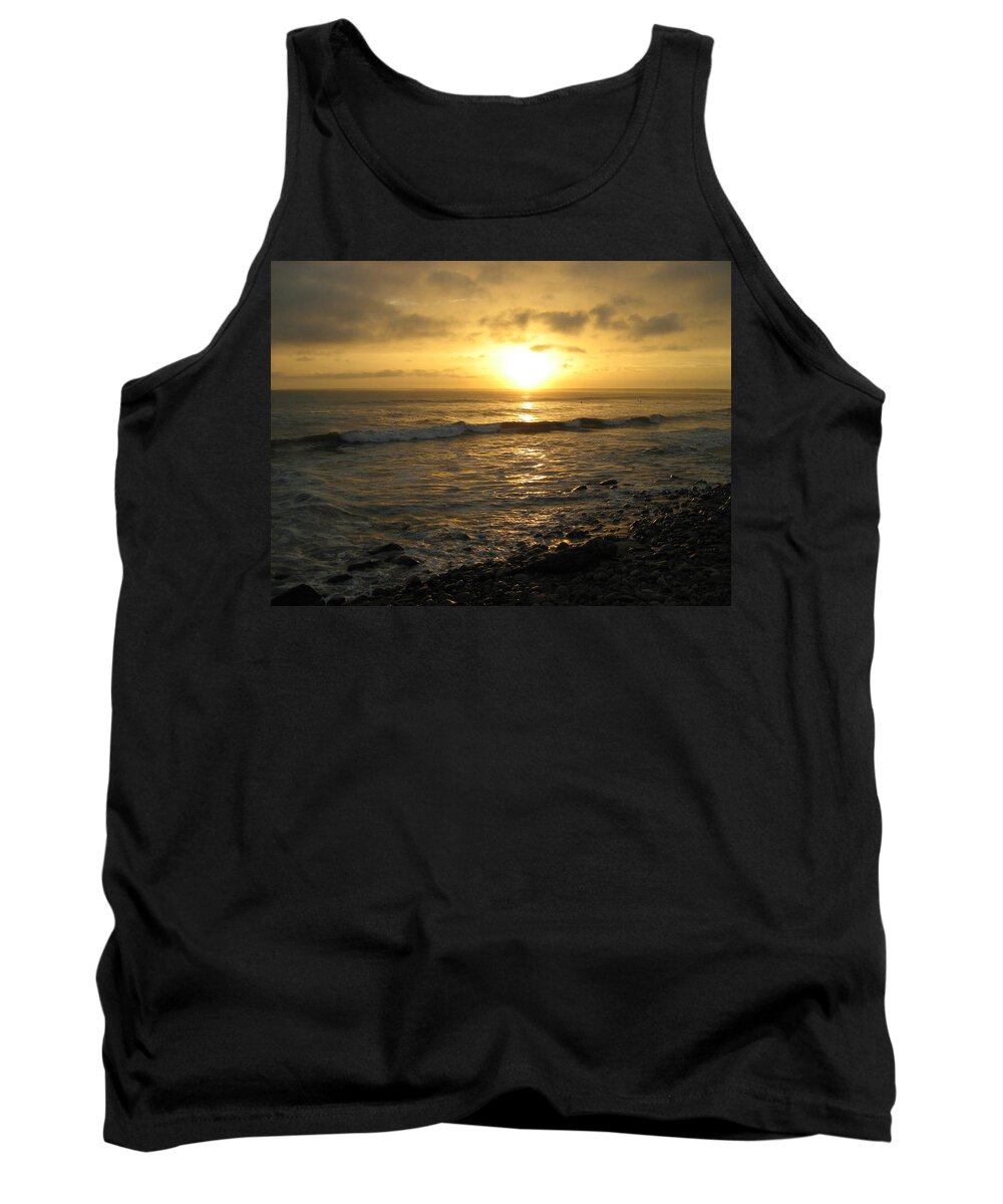 Sea Tank Top featuring the photograph Storm At Sea by Bruce Carpenter